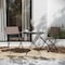 Flash Furniture Brazos Folding Chairs w/Brown Flex Comfort Material Backs and Seats and Black Metal Frames, 2PK TLH-SC-097-BRN-02-GG - alternate 1